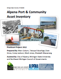 Report for 2012: Alpena Port & Community Asset Inventory 