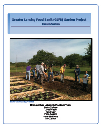 Report for 2014: Greater Lansing Food Bank Garden Project 