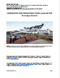 Report for 2015: Generative NZE Infrastructure 