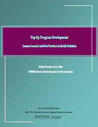 Pop-Up Program Development (2014) Report