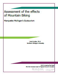 Report for 2015: An Assessment of the Effects of Mountain Biking in Marquette and on Michigan's Ecotourism Economy 