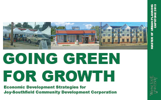 Report for 2013: Cody-Rouge: Going Green for Growth 