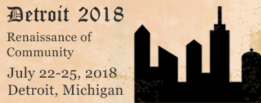 Detroit 2018. Renaissance of Community. July 22-25, 2018. Detroit, Michigan.
